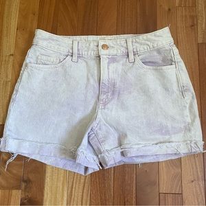 Universal Thread Purple Faded Wash Jean Shorts